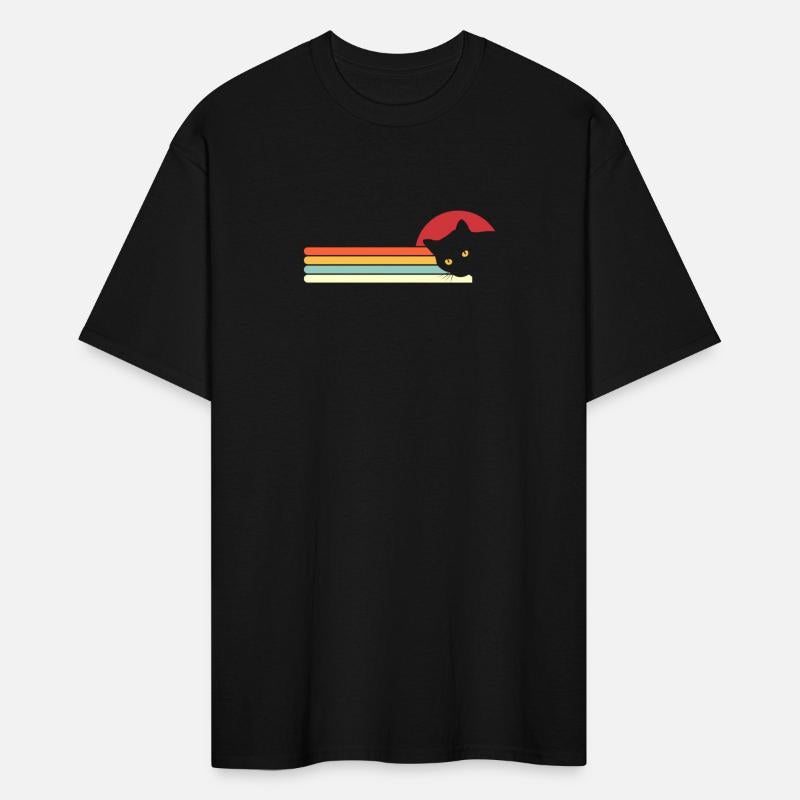 Cat Retro Sunset Cool Cat
