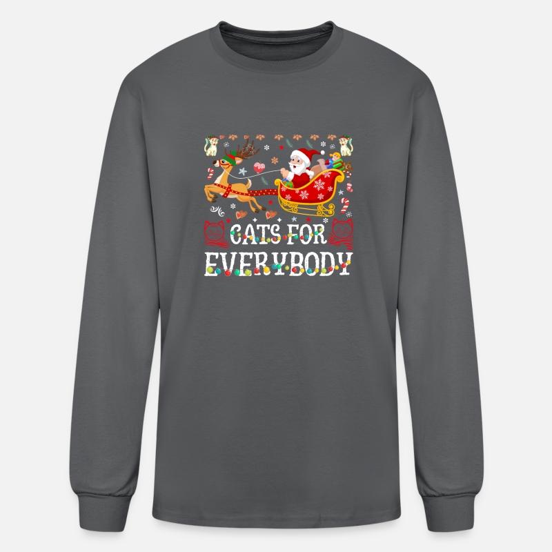 Cats For Everybody Christmas Cat Funny Xmas