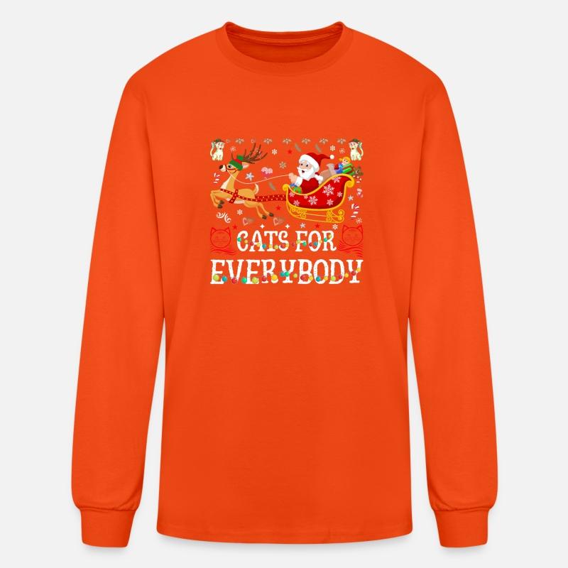 Cats For Everybody Christmas Cat Funny Xmas