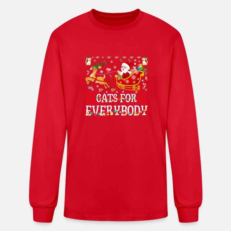 Cats For Everybody Christmas Cat Funny Xmas