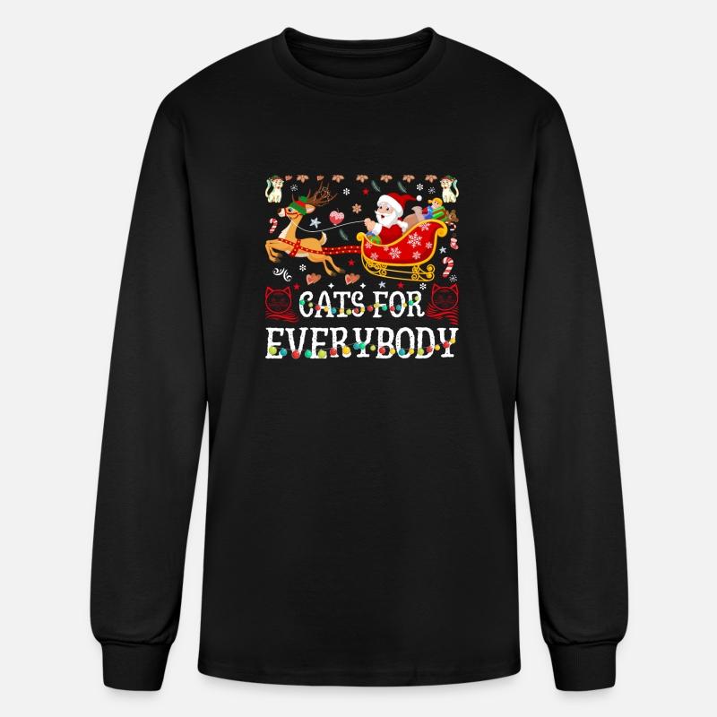 Cats For Everybody Christmas Cat Funny Xmas