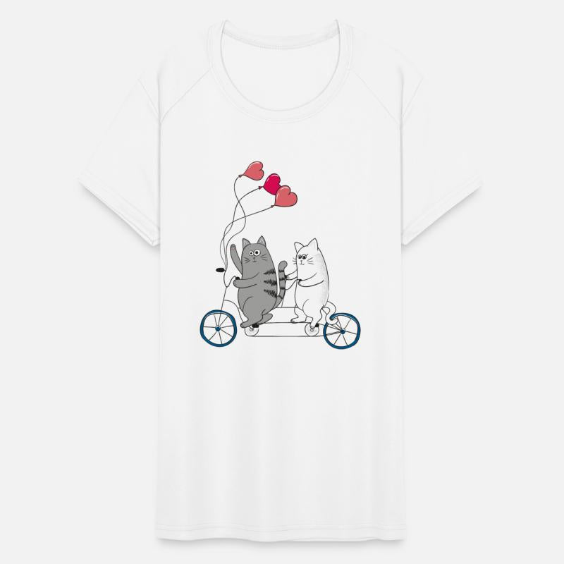 Cats on a bicycle