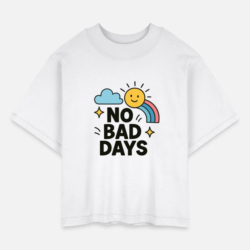 Cheerful Rainbows No Bad Days Design