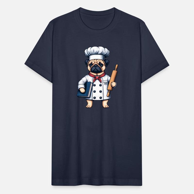 Chef Pug in the Kitchen