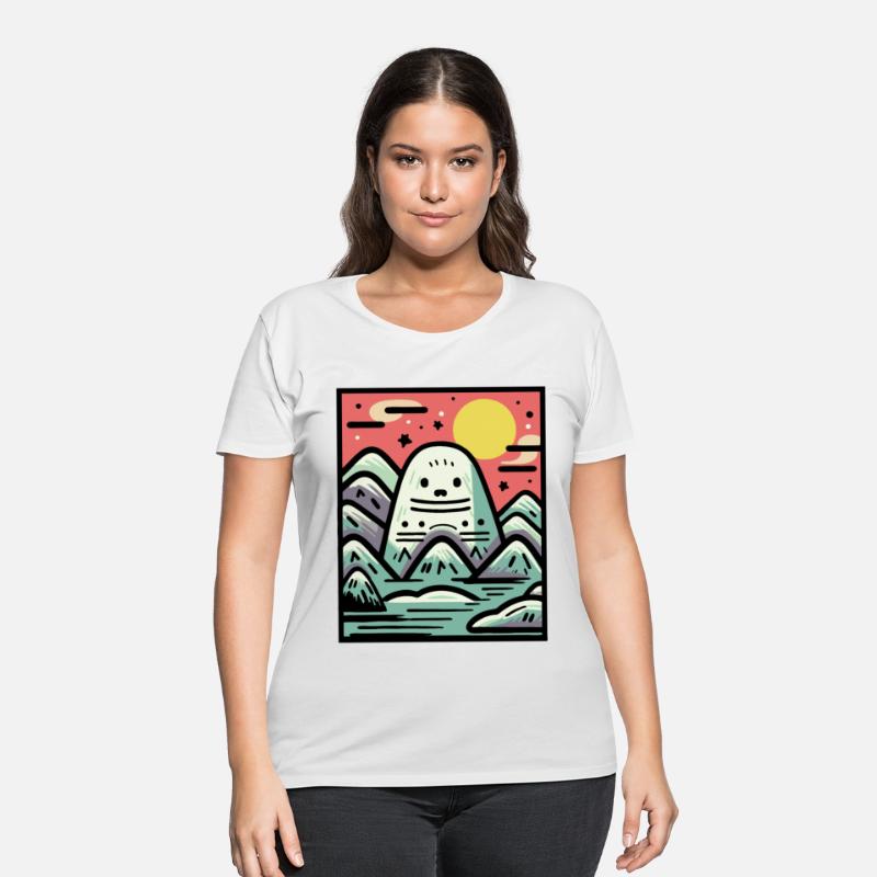 Chibi Cool Snow Mountain