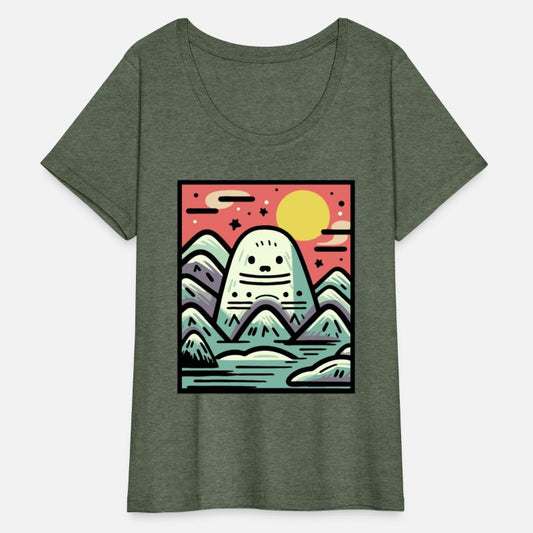 Chibi Cool Snow Mountain