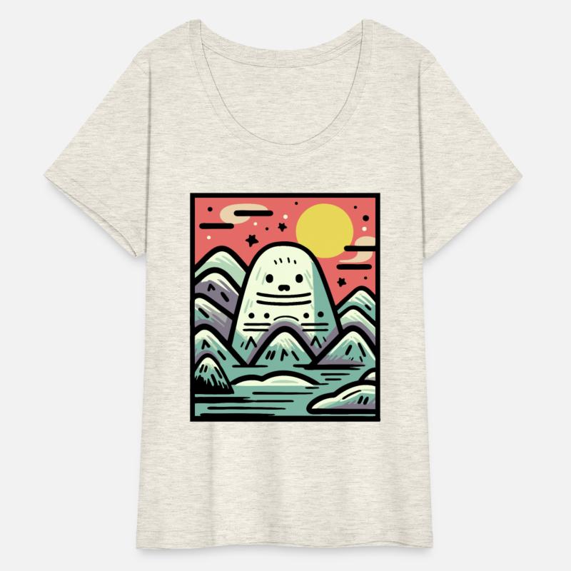 Chibi Cool Snow Mountain