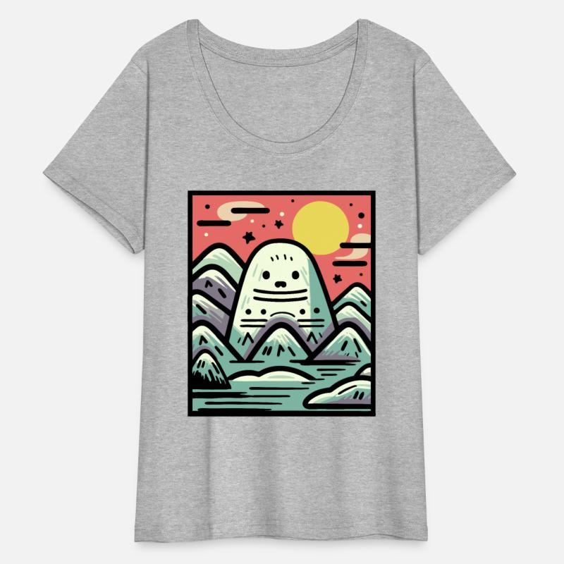 Chibi Cool Snow Mountain