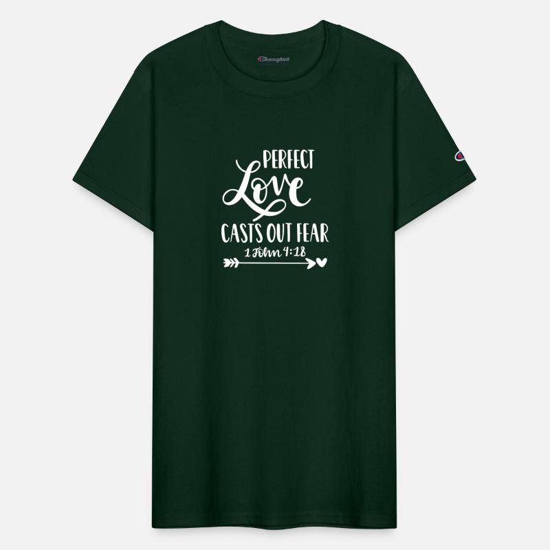 Christian Design Perfect Love Cast out Fear