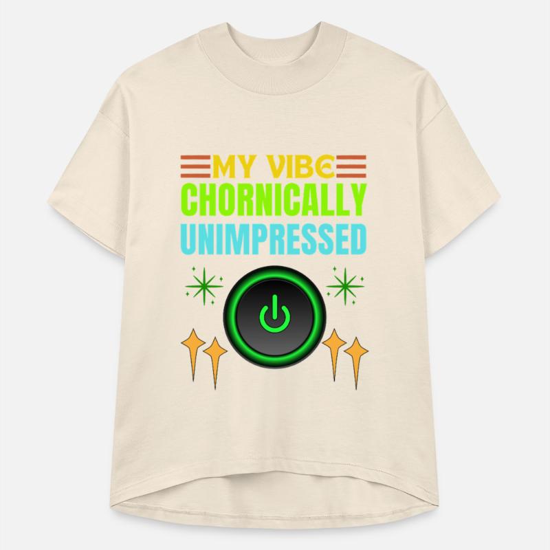 Chronically Unimpressed – Sarcastic Tee