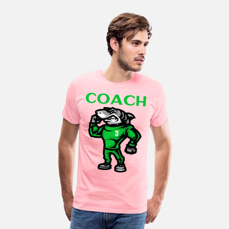 Coach Shark Mascot Design