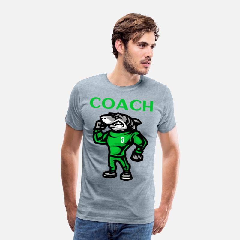 Coach Shark Mascot Design