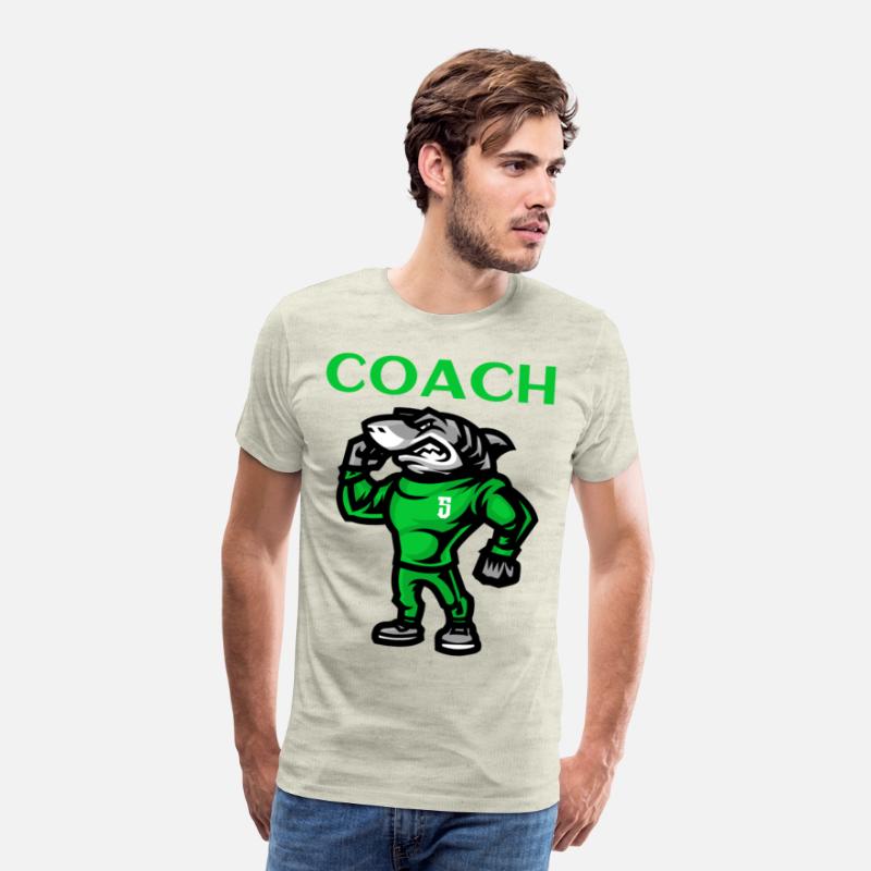 Coach Shark Mascot Design