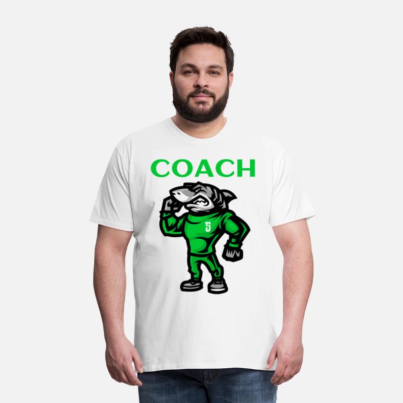 Coach Shark Mascot Design