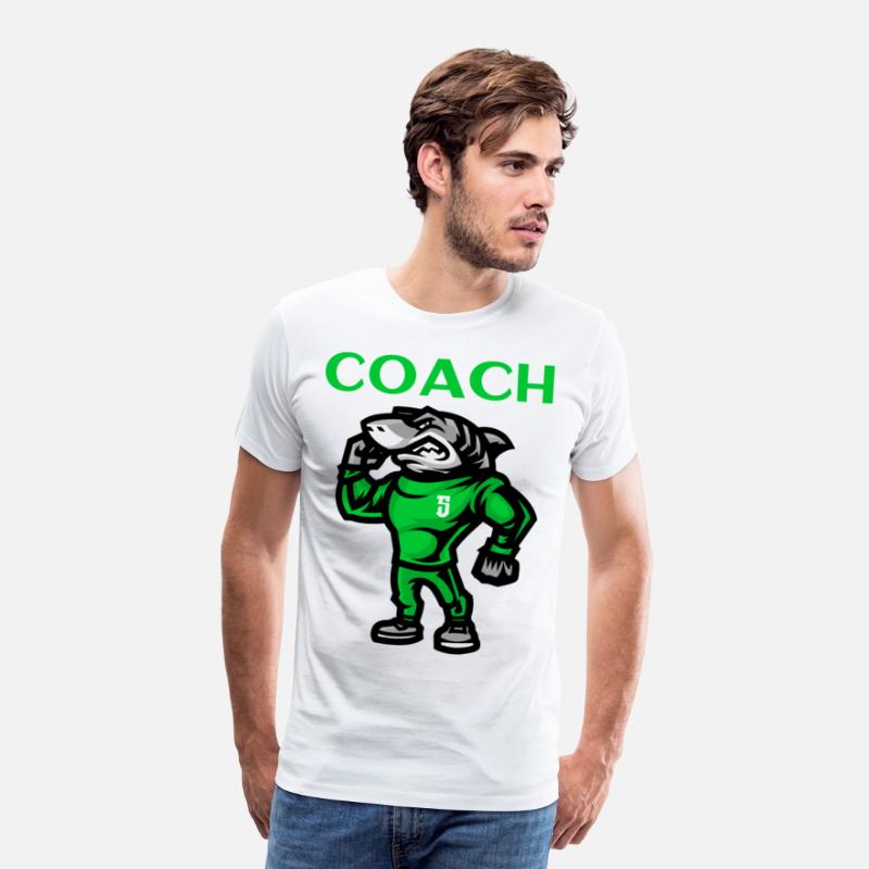 Coach Shark Mascot Design