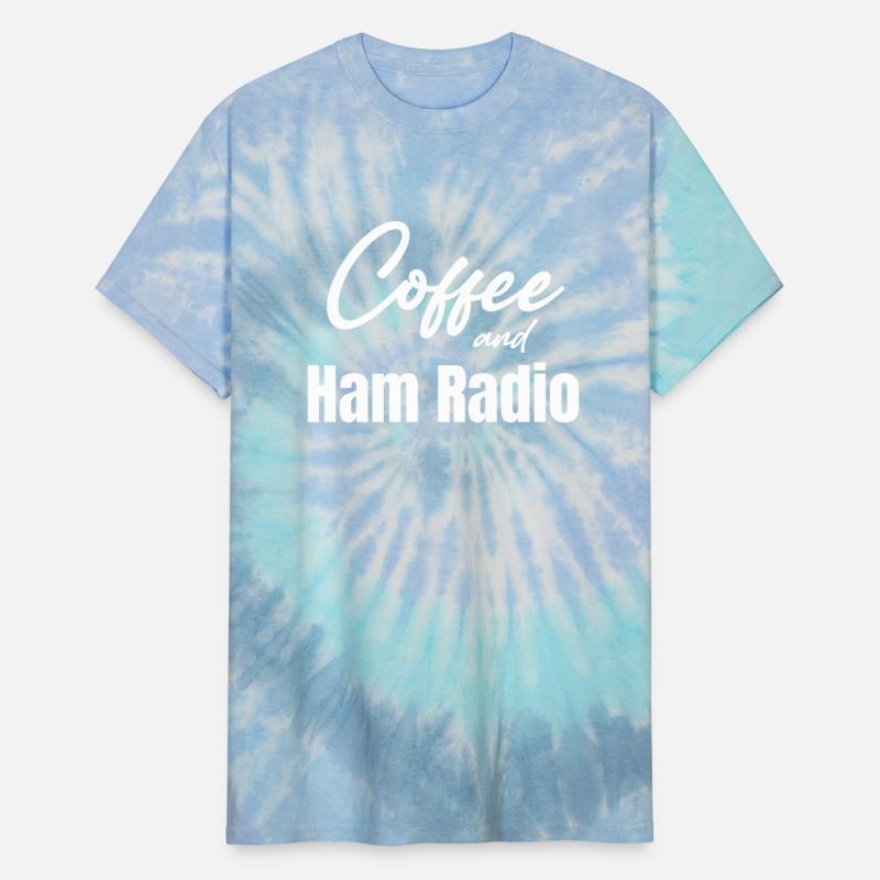 Coffee And Ham Radio Funny Antenna Antique
