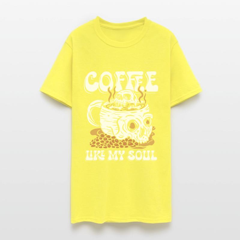 Coffee like my soul | restlessness skull