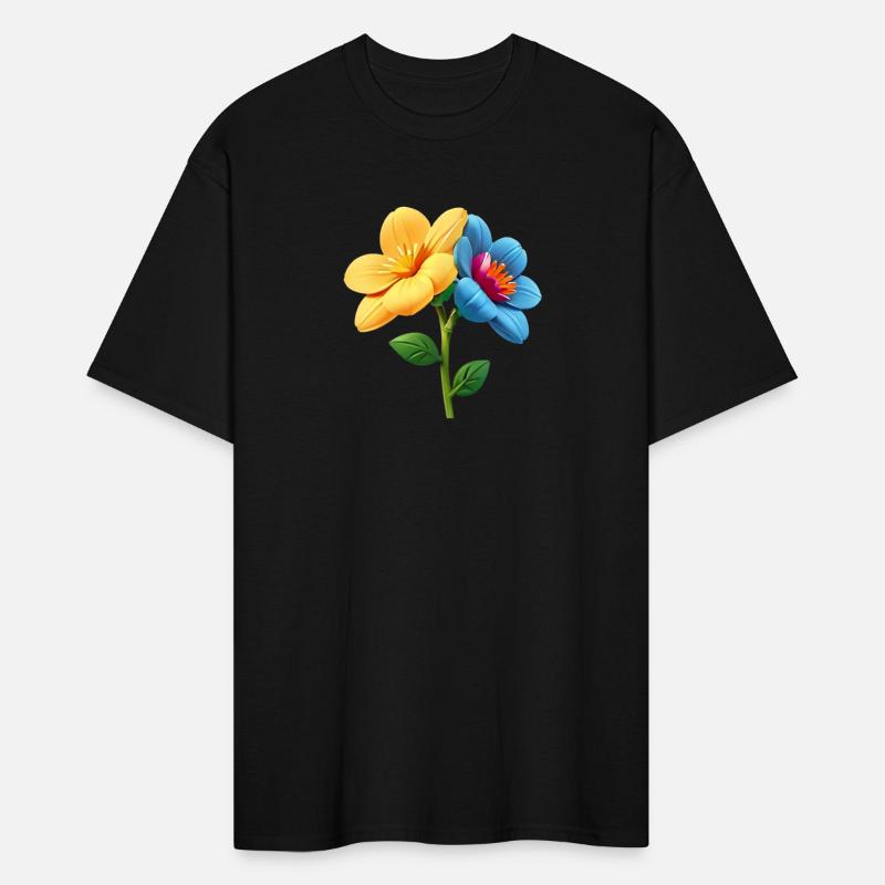 Colorful Cute Flower, 3D Cartoon style.