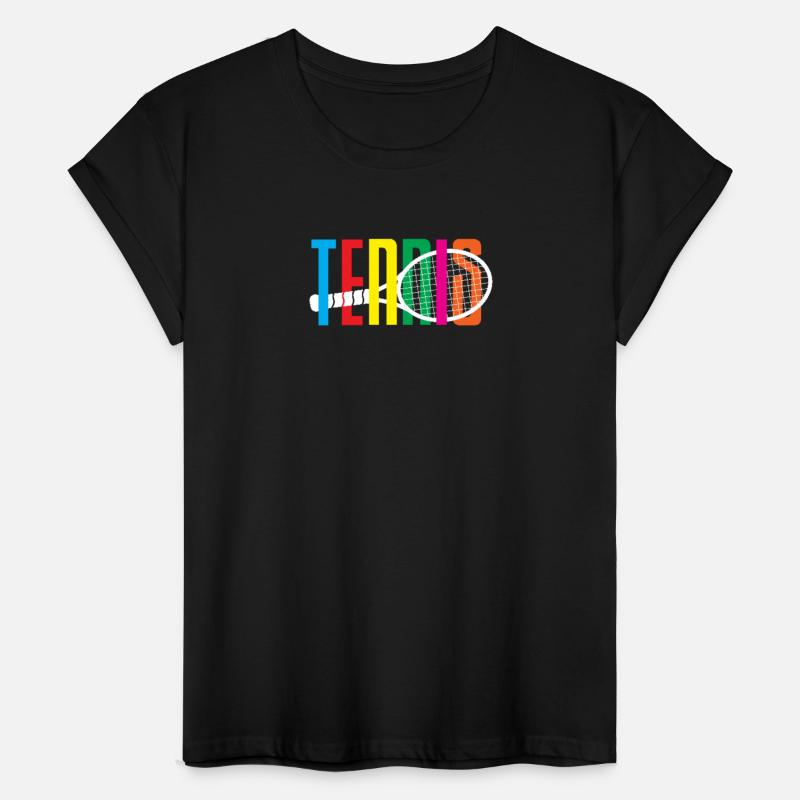 Colorful Tennis Racket Passion