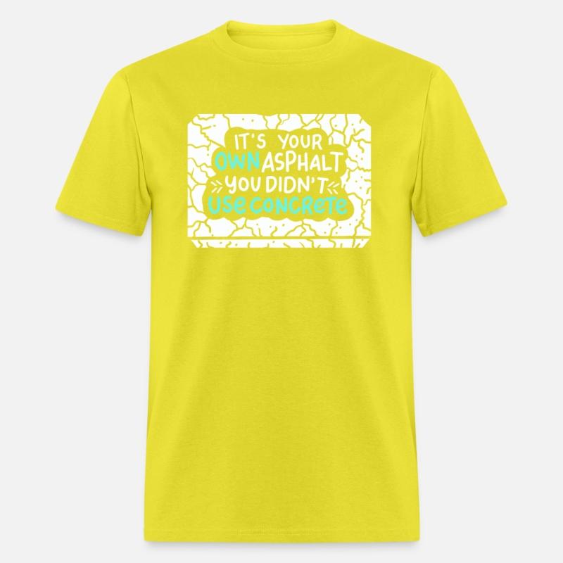 Concrete Worker Asphalt Pun