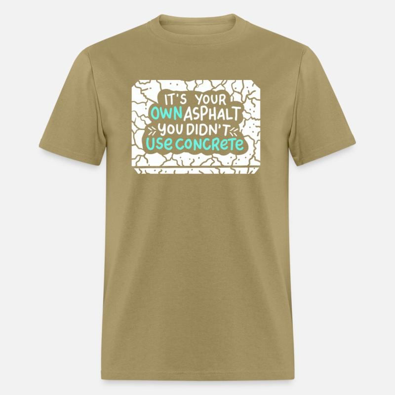 Concrete Worker Asphalt Pun