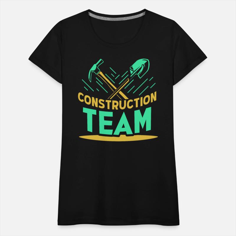 Construction Team Worker Site Teamwork