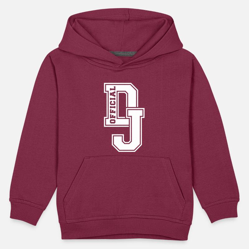 Cool Official DJ Club Music Party Text Lettering