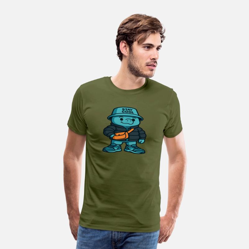 Cool Turtle Streetwear Mascot