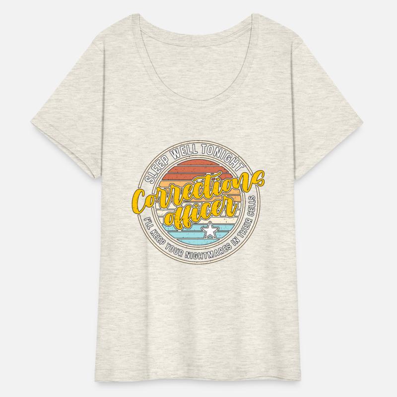 Corrections Officer Sleep Well Tonight Thin Silver