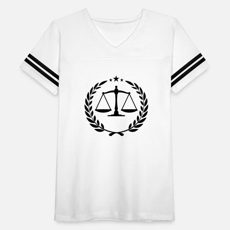 Court scales in laurel wreath and three small star