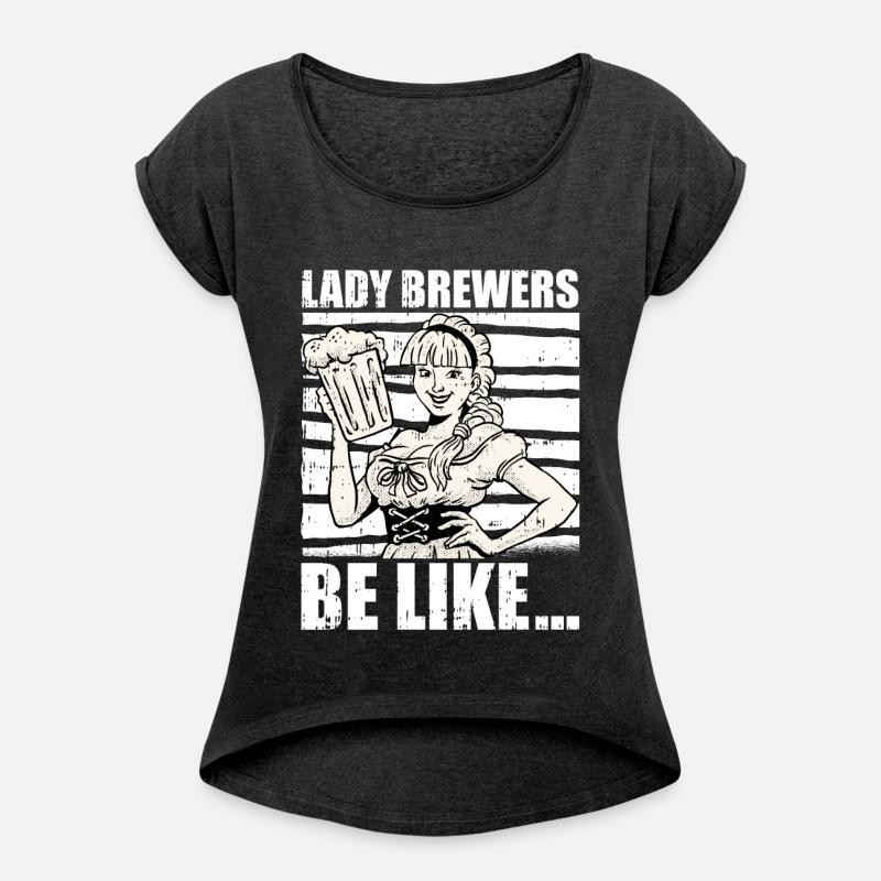 Craft Beer Home Brewing Lady