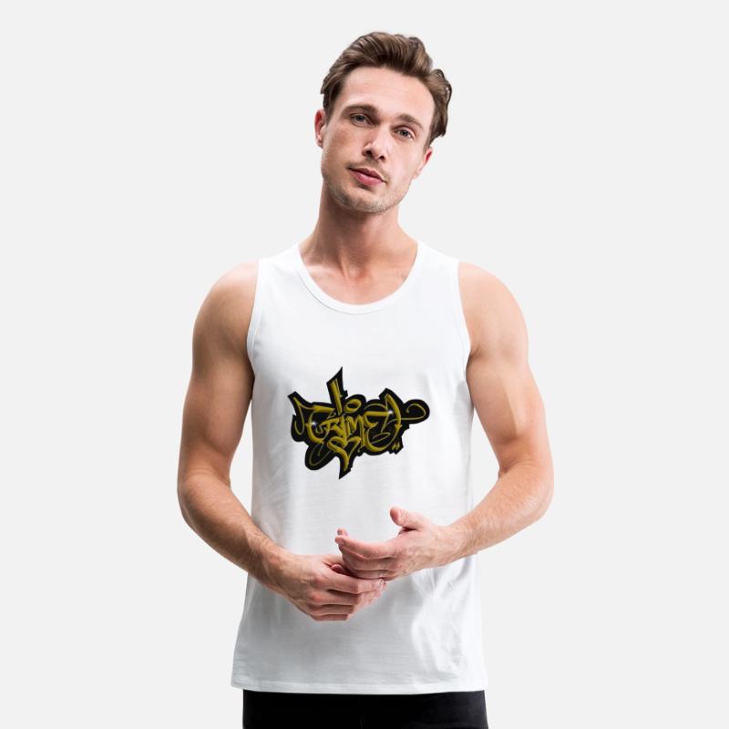 Crime Graffiti black gold