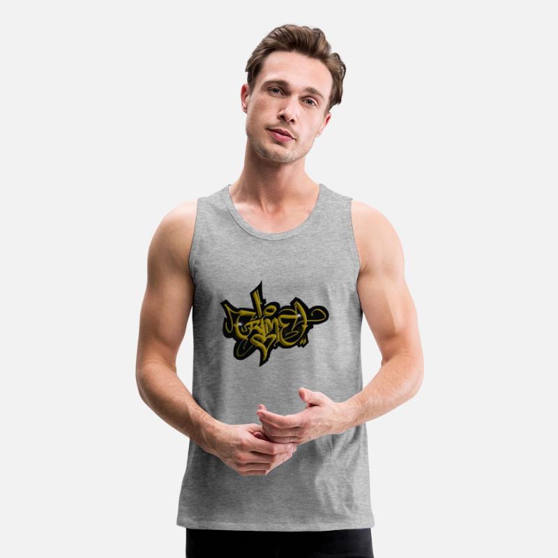 Crime Graffiti black gold