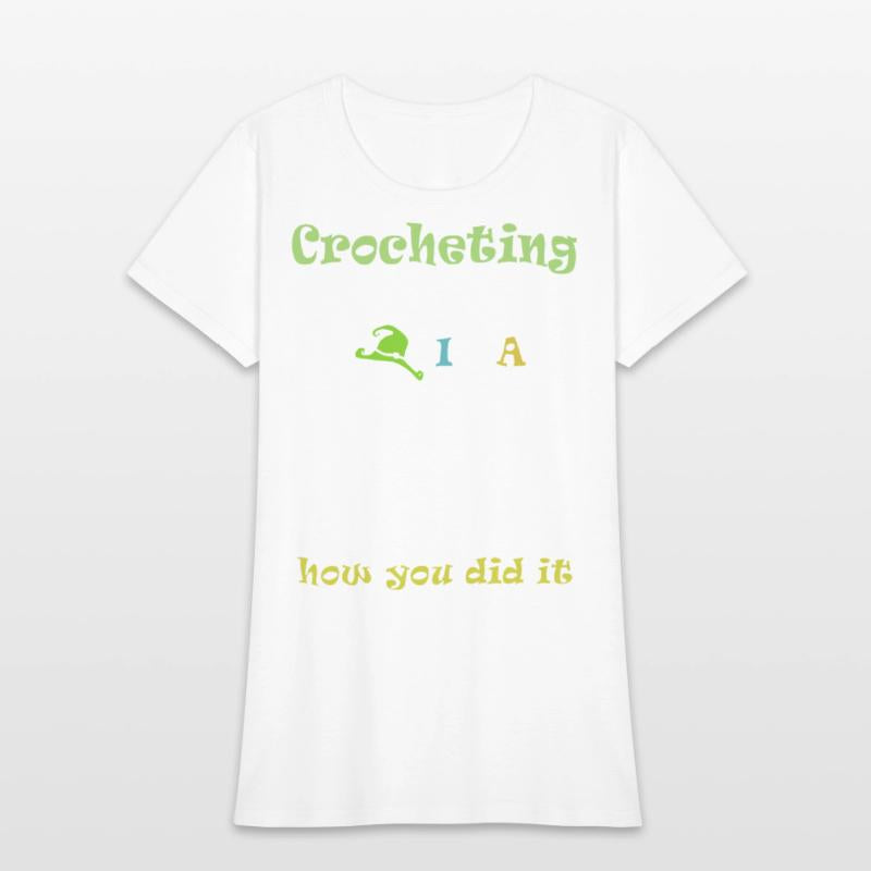 crocheting is sorta like being a magician swim