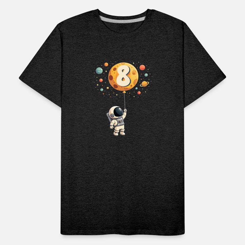 Cute Astronaut 8th Birthday Space Theme