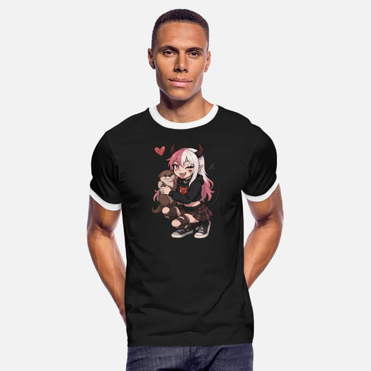 Cute Demon Girl Otter Goth