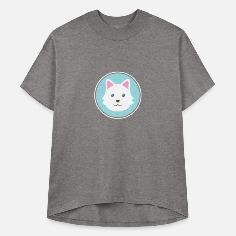 cute Dog with white Fur