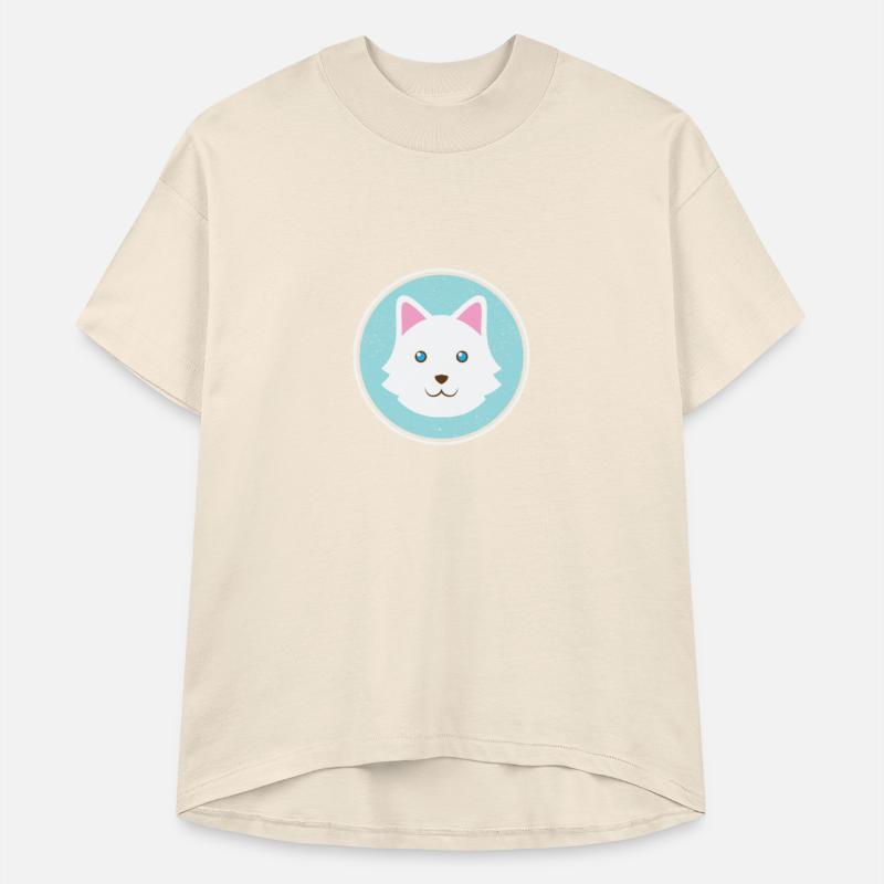 cute Dog with white Fur