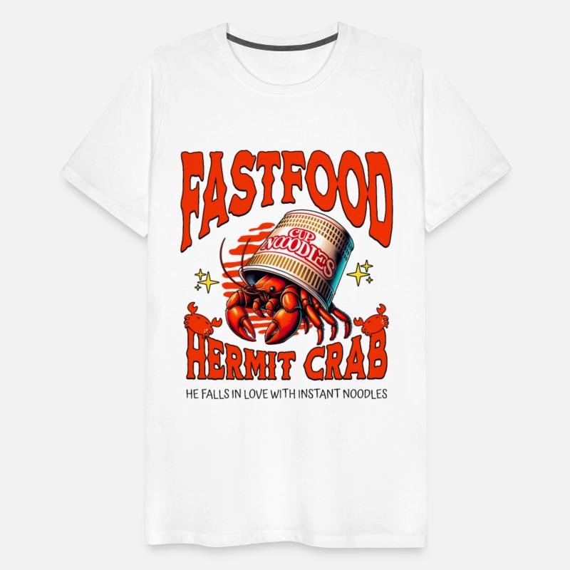 Cute Hermit Crab Instant Noodles Lover