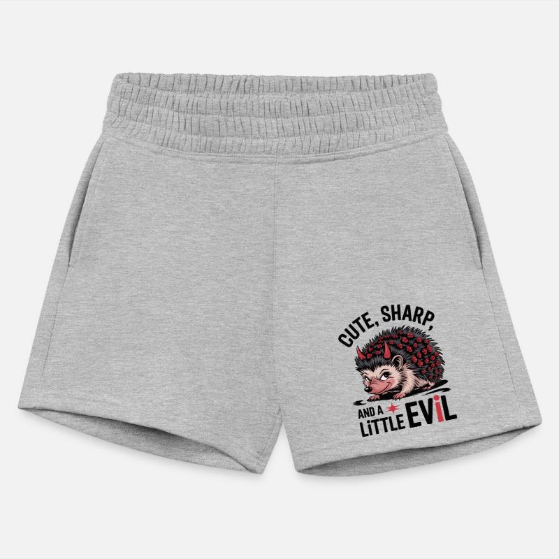 Cute, Sharp, and a Little Evil - Hedgehog Design