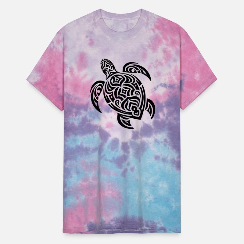 Cute Turtle Tribal Tattoo Style