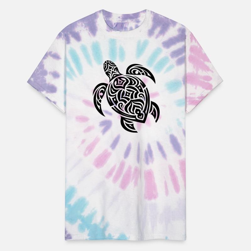 Cute Turtle Tribal Tattoo Style