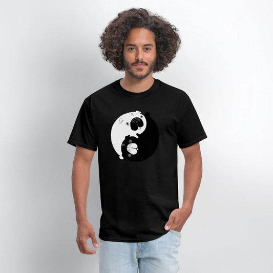 Cute Yin Yang Pugs Dog And Animal Lovers Adorable