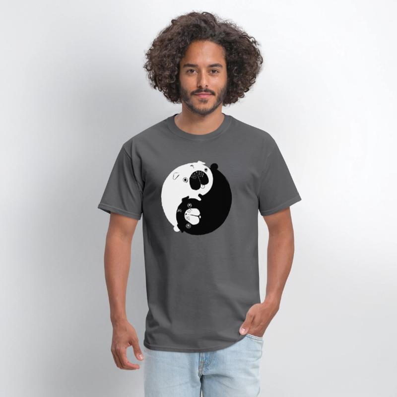 Cute Yin Yang Pugs Dog And Animal Lovers Adorable