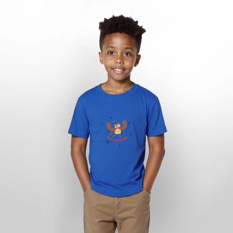 Dancing owl on kids Premium T-Shirt