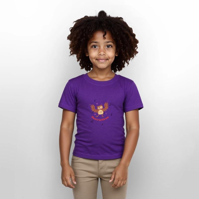 Dancing owl on kids Premium T-Shirt