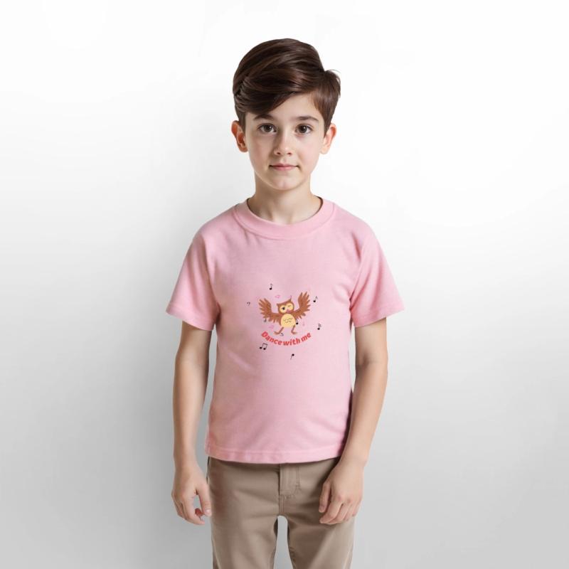 Dancing owl on kids Premium T-Shirt