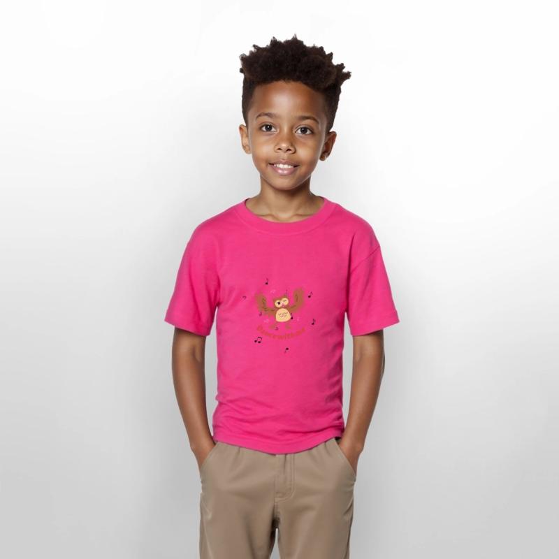 Dancing owl on kids Premium T-Shirt