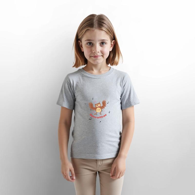 Dancing owl on kids Premium T-Shirt