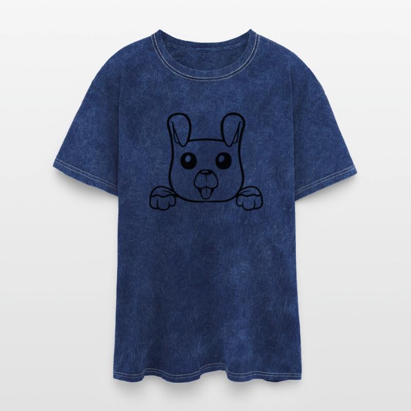 Dog Behind Wall Fence Sign Looks Happy Cute Puppy